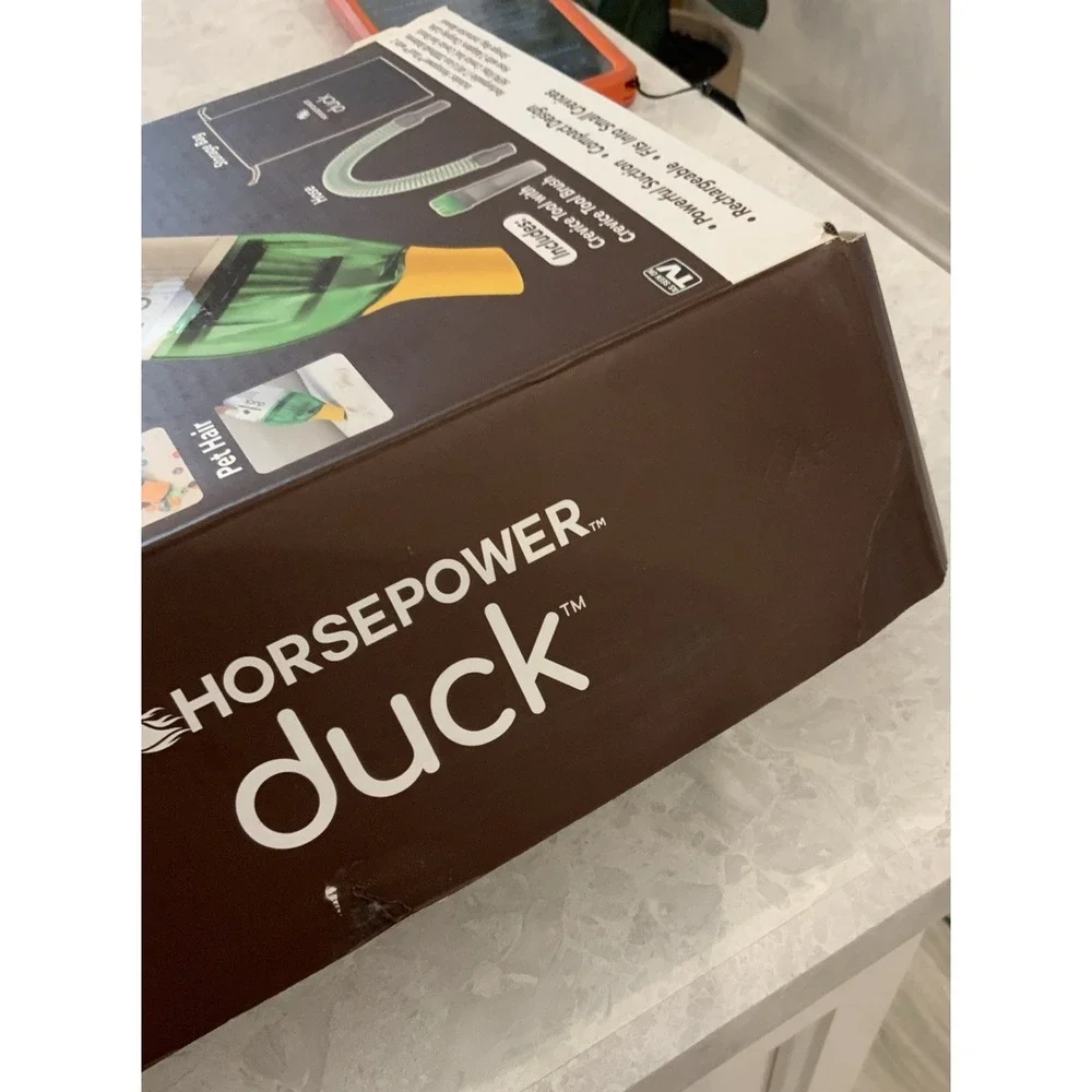 Horsepower Duck Cordless Ultra-Compact Portable Vacuum - R1-4824 - NEW